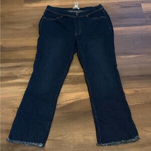 Just Be Dark Blue Flare Jeans